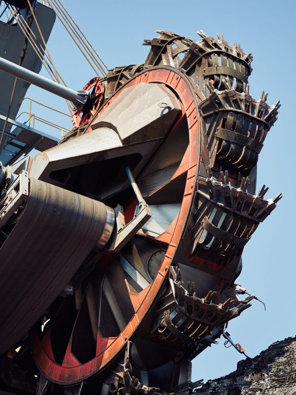 huge mining machine